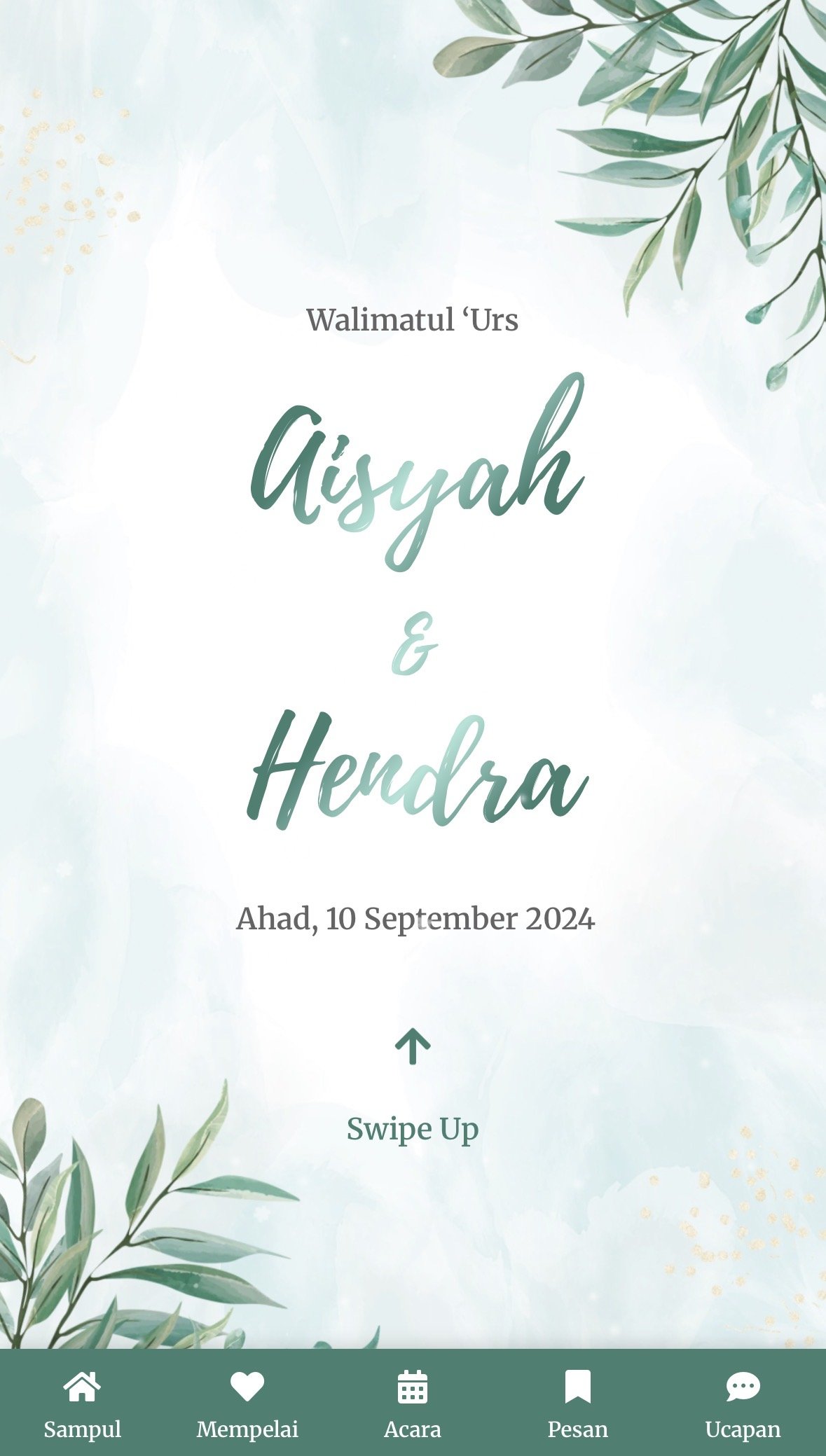 Invitation Mariage