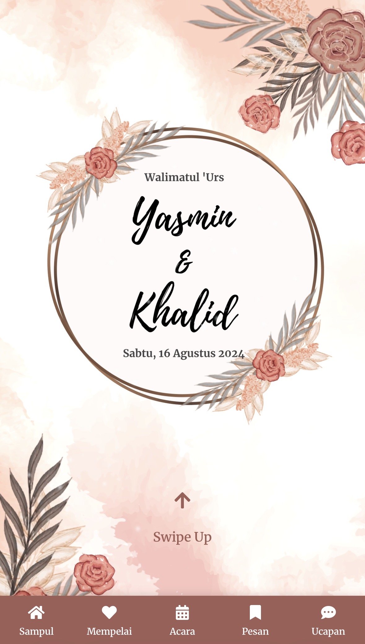 Invitation Mariage
